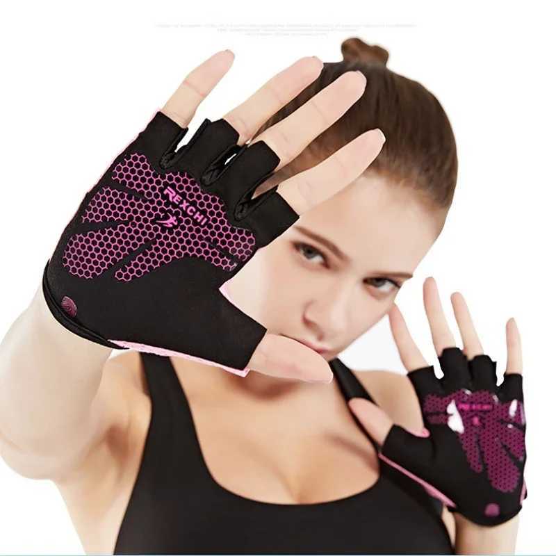 Profound Fitn Gloves Anti slip Yoga Exercise Half Finger Mens Strength Enhancement Hand Protection Bicycle StudioW241018