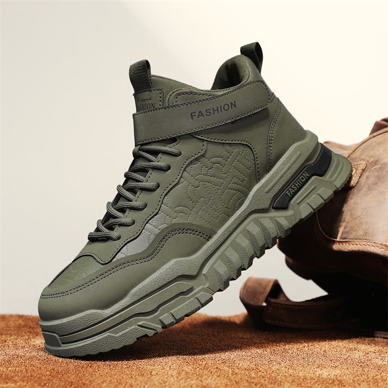 Men's Autumn New Casual Waterproof Thick Soled Martin Boots