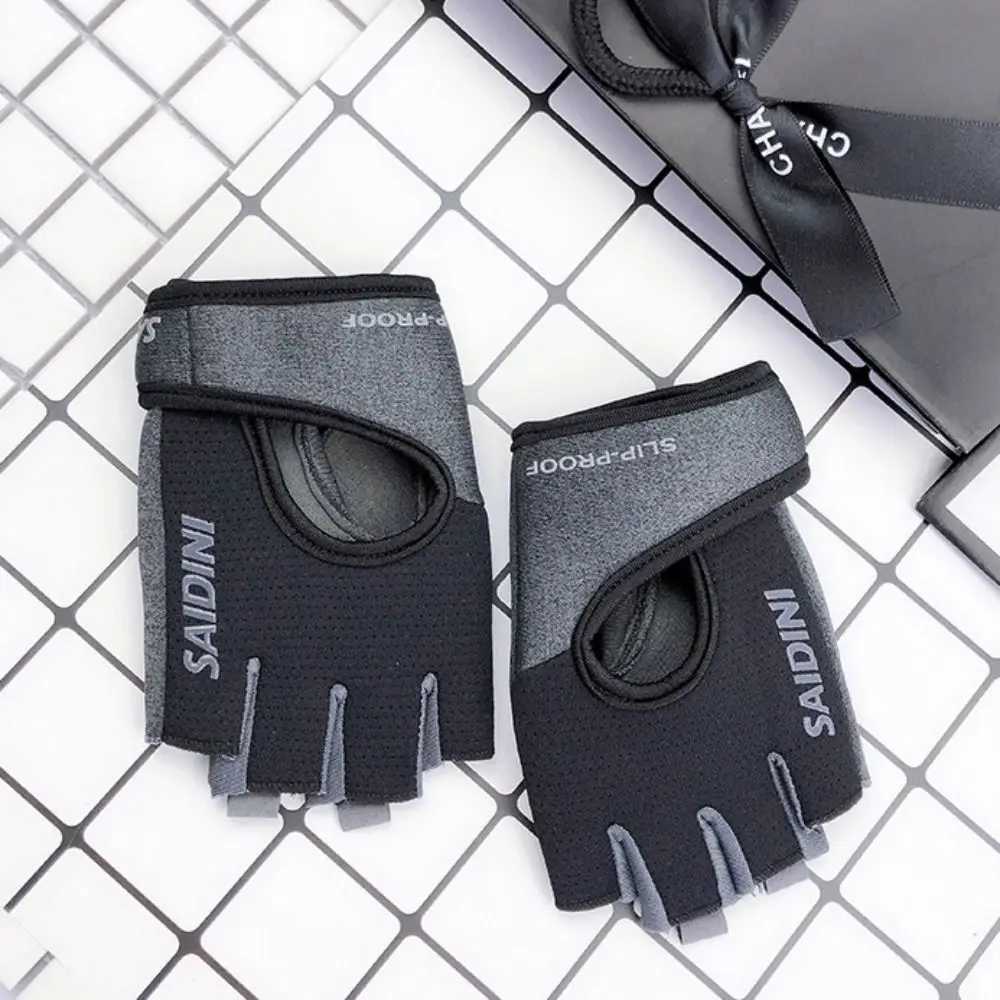 1. Fitn sports gloves with both hands high elasticity anti slip dumbbell breathable glovesW241018