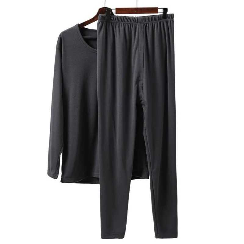 Men's Thermal Underwear Plus Size 140KG Autumn Winter Men oversized thermal underwear 5XL 6XL 7XL Warm Sets Long Johns Y241018F53J