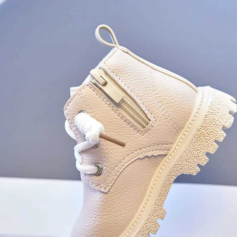Boots Baby boots boys shoes autumn and winter leather childrens boots fashionable childrens boots childrens boots H241018
