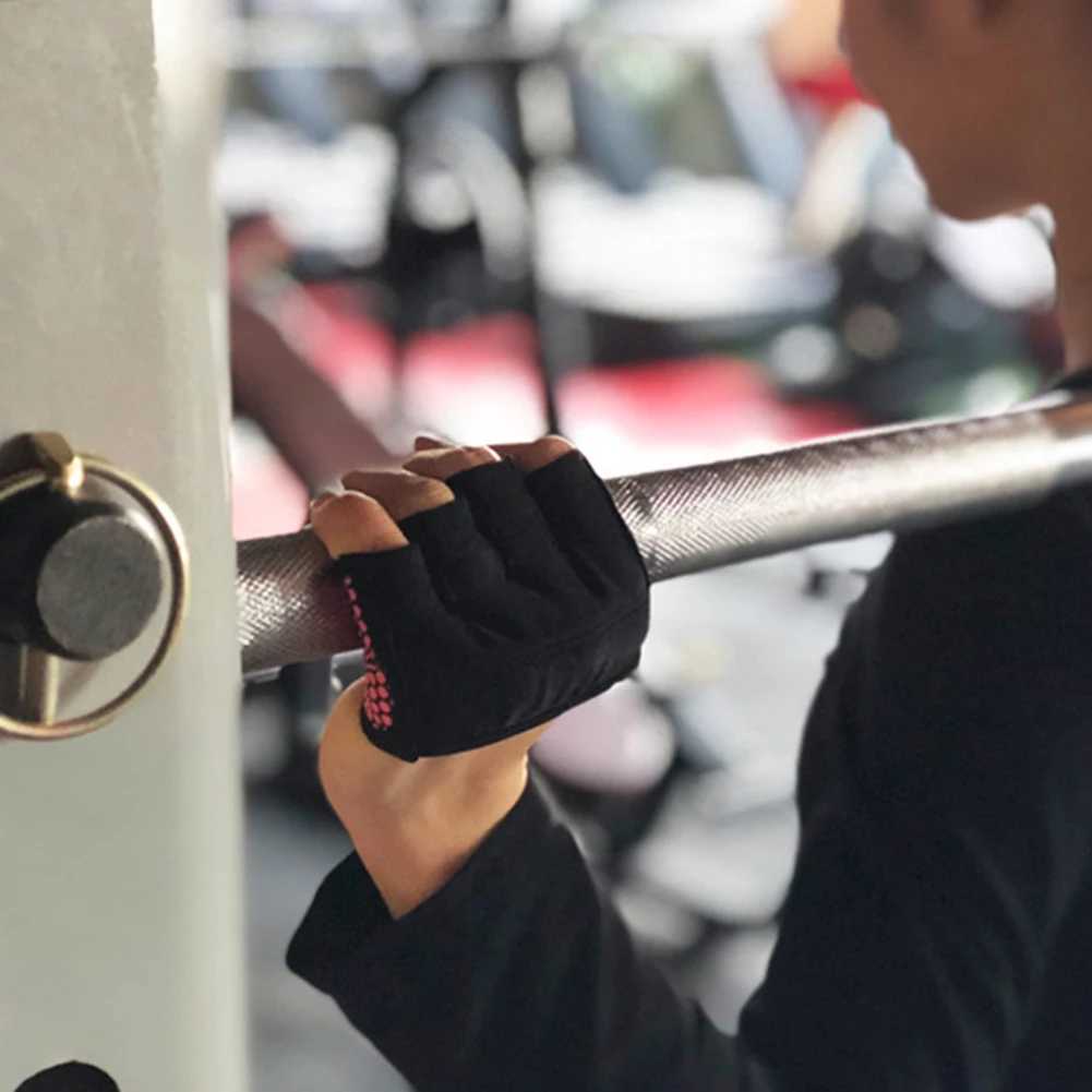 Four finger womens exercise gloves Fitn gym yoga exercise palm protector exercise glovesW241018