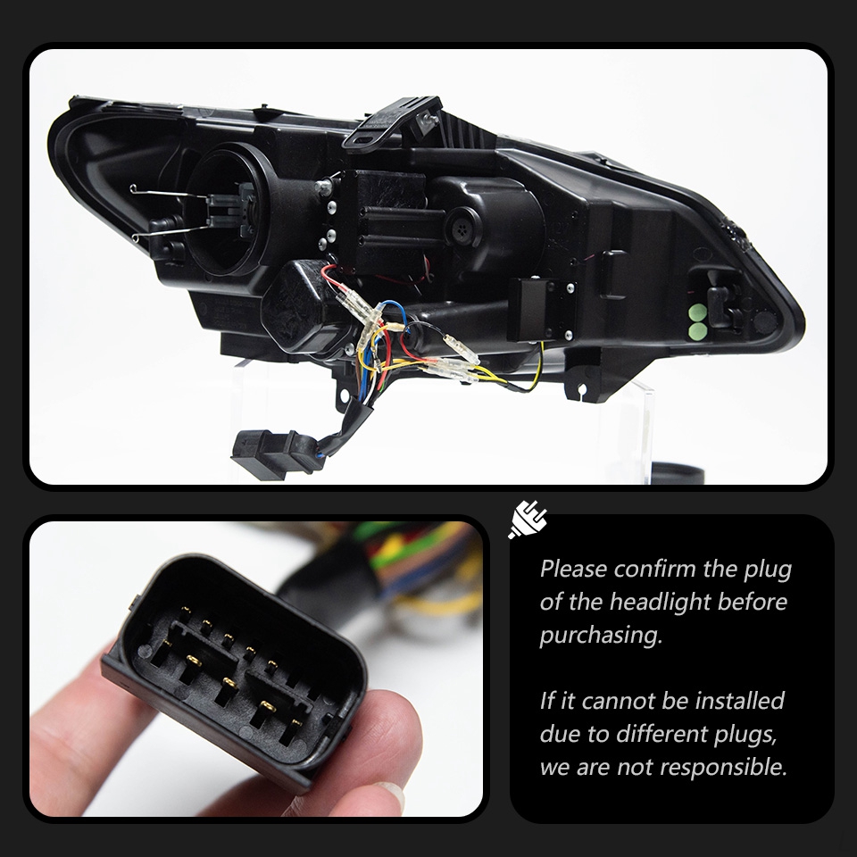 Car LED HeadlightFor BMW Z4 E89 Modified Headlights 2009-20 16 Styling LED Daytime Lights Assembly