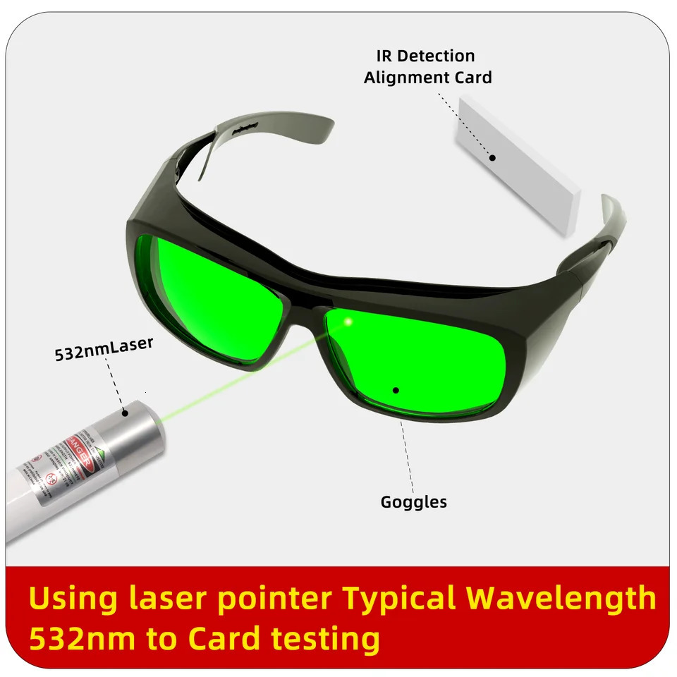 Goggles Laser Protective Welding Glasses Industrial Safety IPI IR IPL FPV ND YAG Infrared X-Ray Radiation OD6 1064 532 755 808nm 241007