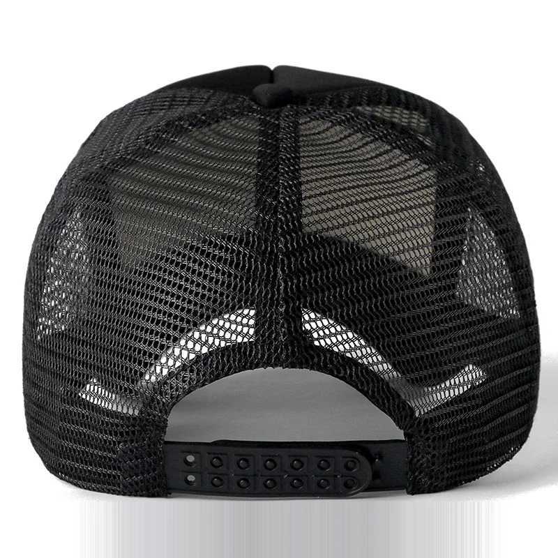 Unisex Cap Men Casual Plain Mesh Baseball Cap Adjustable Snapback Hats for Women Men Hat Hip Hop Trucker Cap Streetwear Dad HatsX241018
