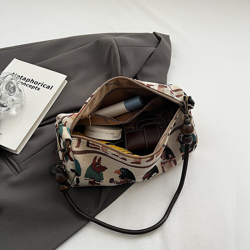 Tribal Personalized Small Fun Pharaoh Handbag Bohemian Style Shoulder Casual Underarm Bag #21 ddmymoon