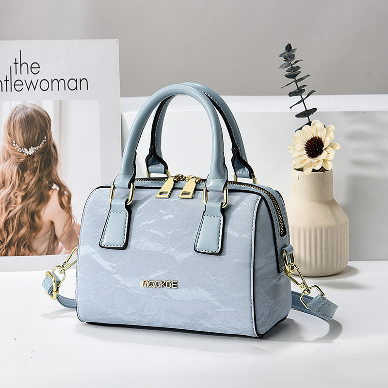 High Quality Soft Leather Shoulder Croosbody Bags For Women Purses And Handbags Designer Ladies Handbag Boston Pillow Bag