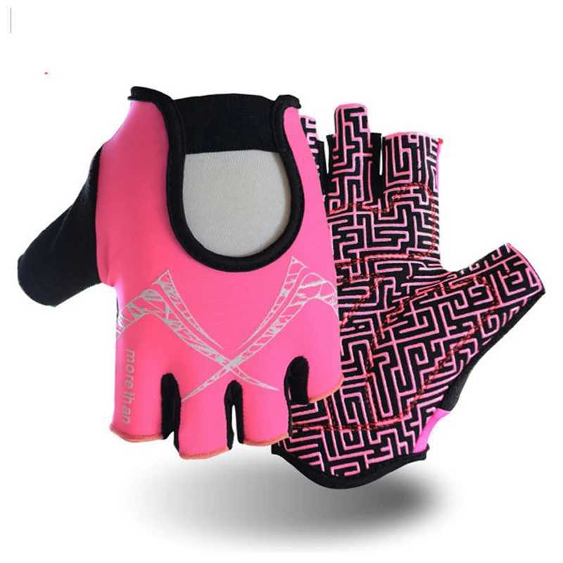 MOREOK Breathable Half Finger Anti slip Comfortable Grip Fitness Yoga Gym Exercise GlovesW241018