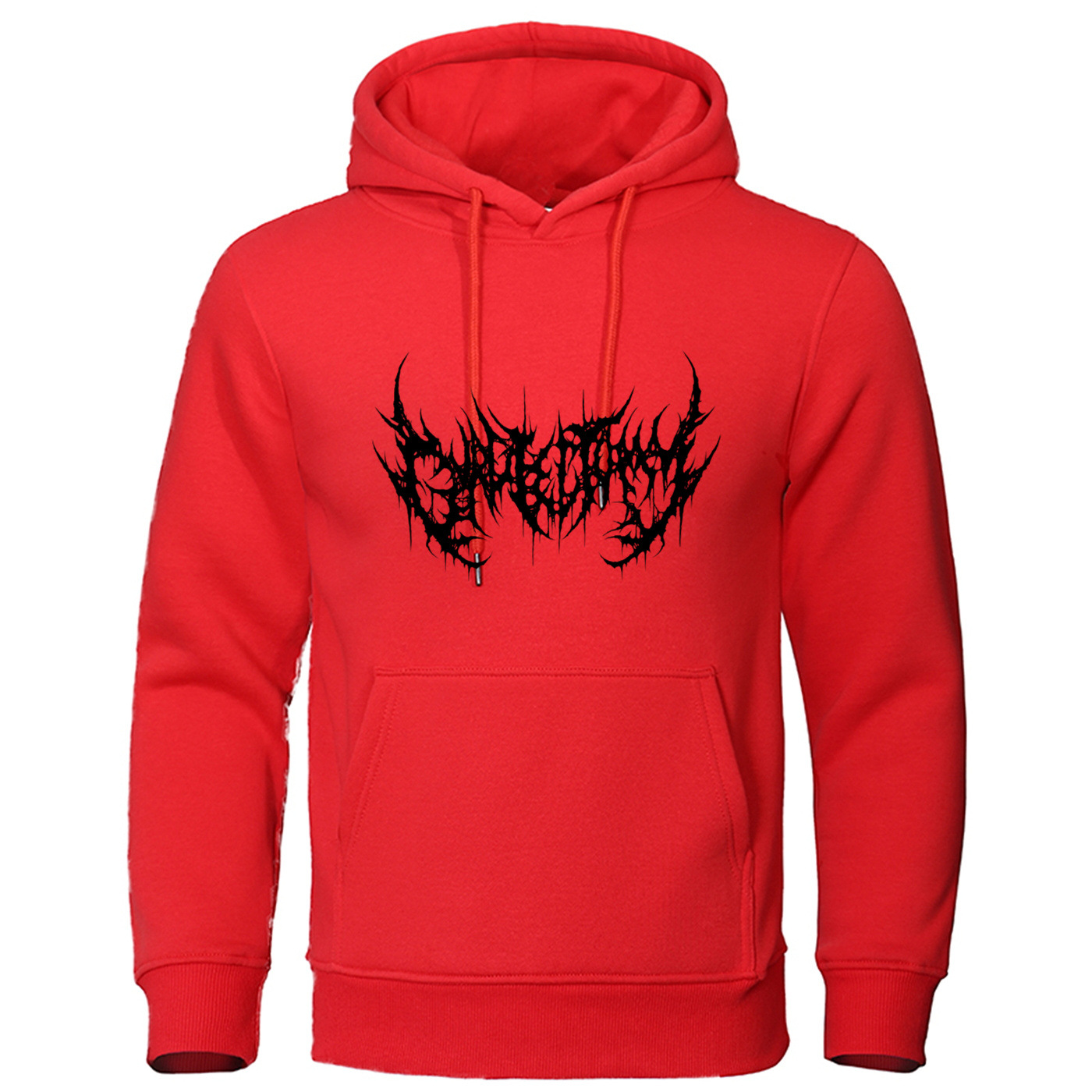 Men Hooded Pullover Fashion Sweaters Casual Running Long-Sleeved Loose Daily Hoodie