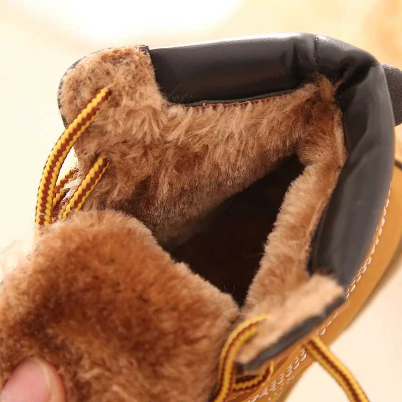 Boots New Fashion Winter Baby Boots for Boys and Girls Calzado Botas Nina 2022 Baby Winter Boots Baby Warm Snow Boots H241018