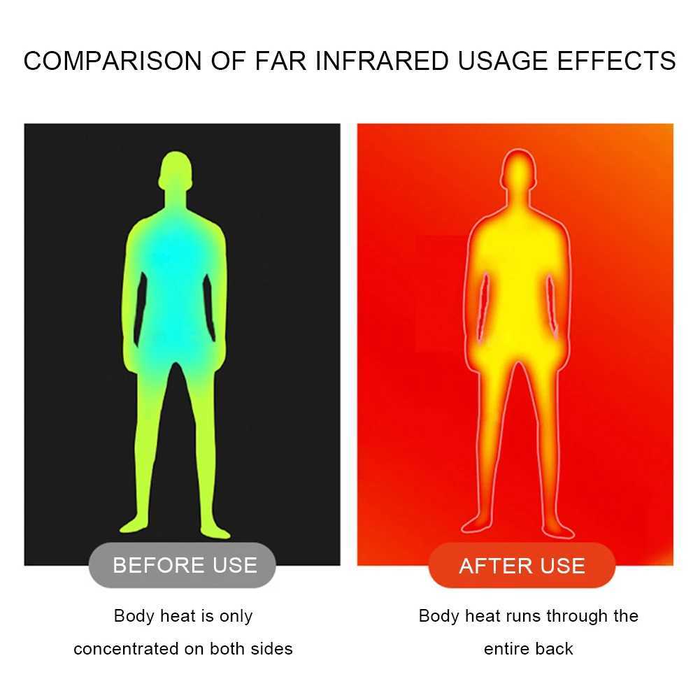 Men's Thermal Underwear 30 Zone Winter Hot Underwear Outdoor Sports Underwear Skateboarding Skiing Set Womens Electric Heating Clothing Y241018JV