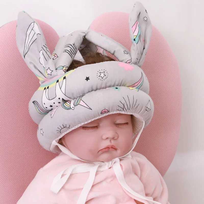 New Baby Safety Helmet Head Protection Hat Toddler Anti-fall Pad Children Learn To Walk Crash Cap Adjustable Protective Headgear LX241018
