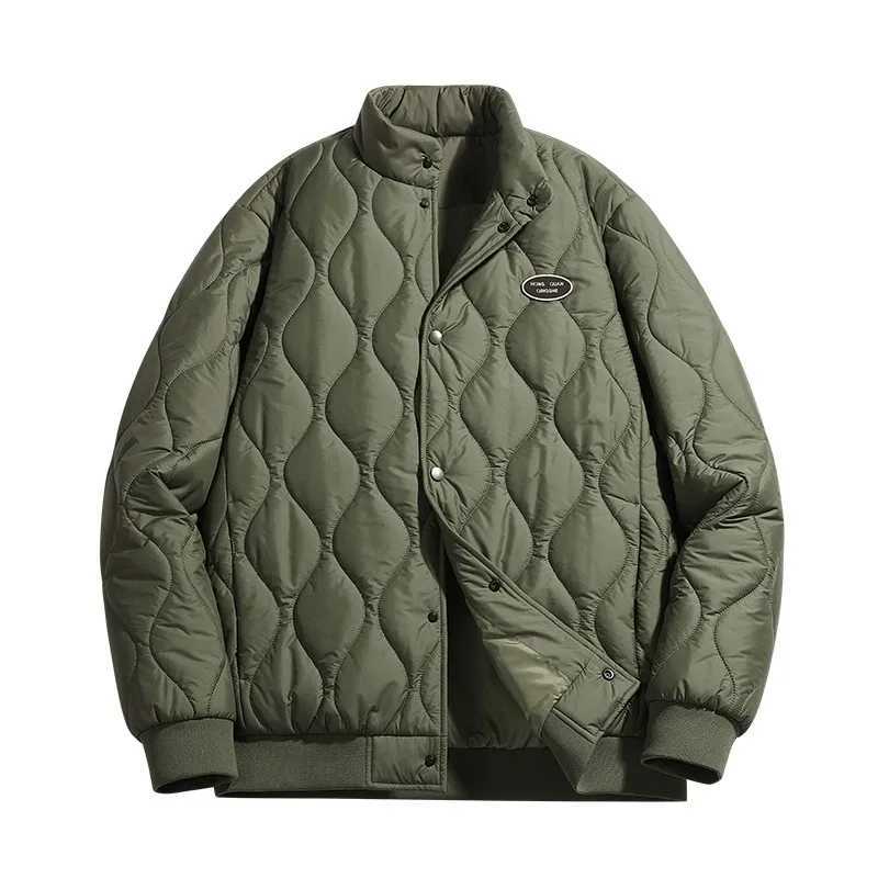 Brands Trendy Cotton Jacket Autumn And Winter Korean Version Thickened Cotton Jacket Short Cotton Jacket Mens Collar LX241018