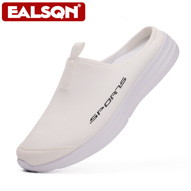 Summer Half Slippers For Men Trendy Flat Bottom Casual Soft Sole Support Shoes S Sneakers Zapatos De Hombre Ddmythur