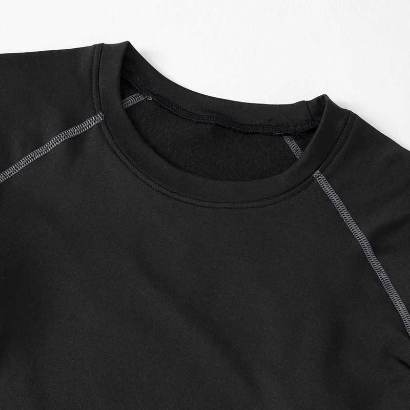 Men's Thermal Underwear 2-piece mens warm corset Ski warm suit Corset jacket and trousers Mens fitness pants shirt running athletes sports pants 