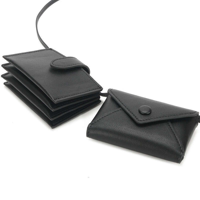 Brand Design Classic Wallet Genuine Leather Retro Leisure Card Holder 2024 New Mini Women Decorative Waist Bag