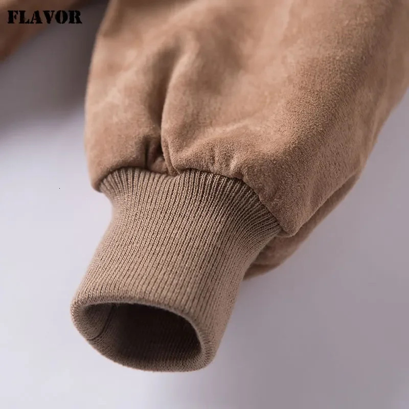 FLAVOR Men Classic Real Pigskin Coat Genuine Baseball Bomber Leather Jacket 241018