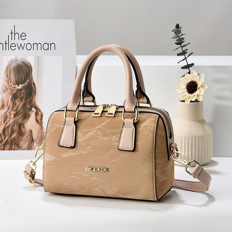 High Quality Soft Leather Shoulder Croosbody Bags For Women Purses And Handbags Designer Ladies Handbag Boston Pillow Bag