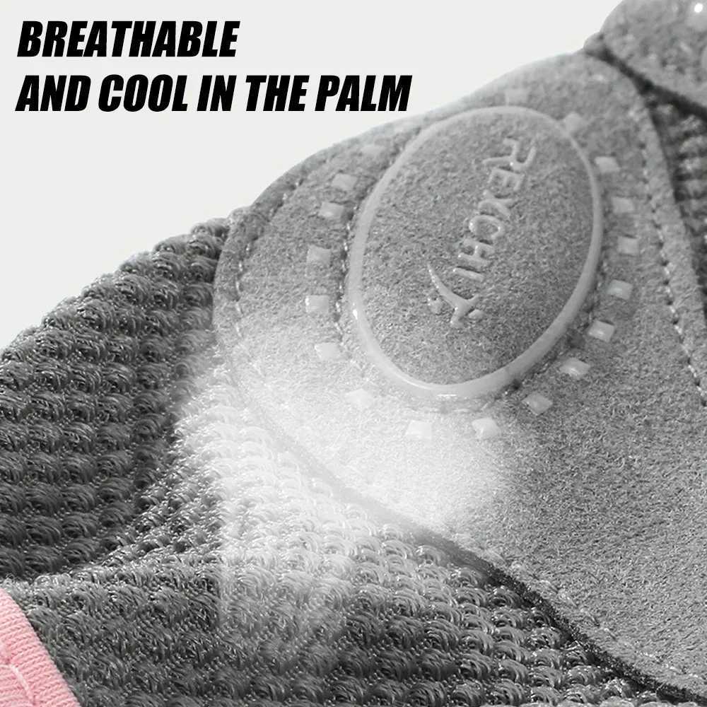 1 pair of male and female exercise gloves weightlifting cycling gym training breathing and snooker fitness glovesW241018