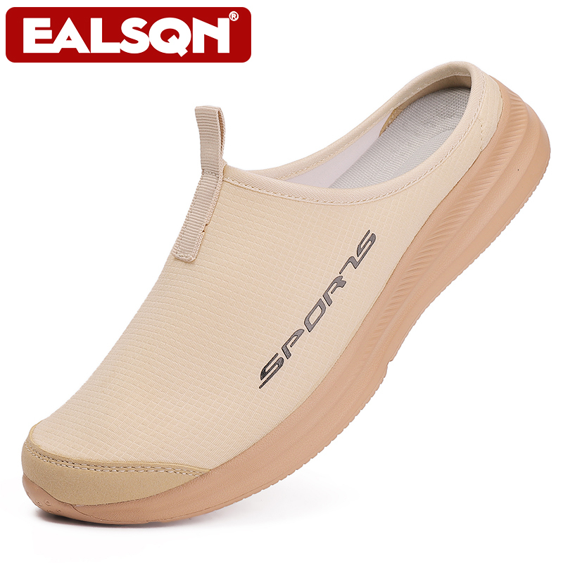 Summer Half Slippers For Men Trendy Flat Bottom Casual Soft Sole Support Shoes S Sneakers Zapatos De Hombre Ddmythur