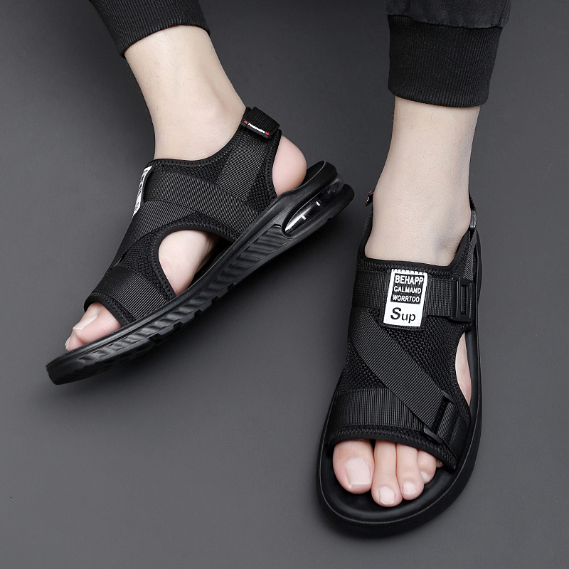 Summer New Air Cushion Casual Sports Beach Shoes Soft And Comfortable Mesh Breathable Men S Sandals Ddmythur