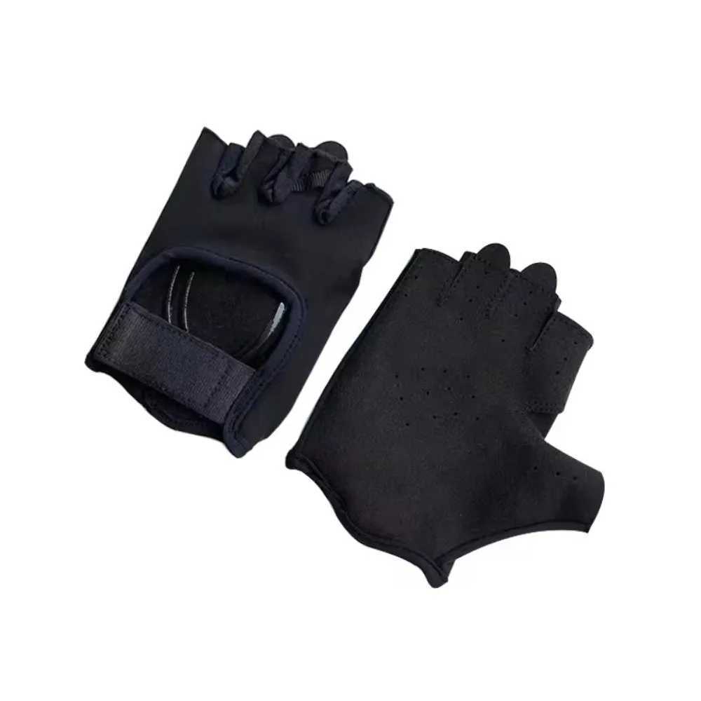 Sports yoga gloves fitness outdoor sports anti slip and shock-absorbing half finger gloves durable and breathableW241018