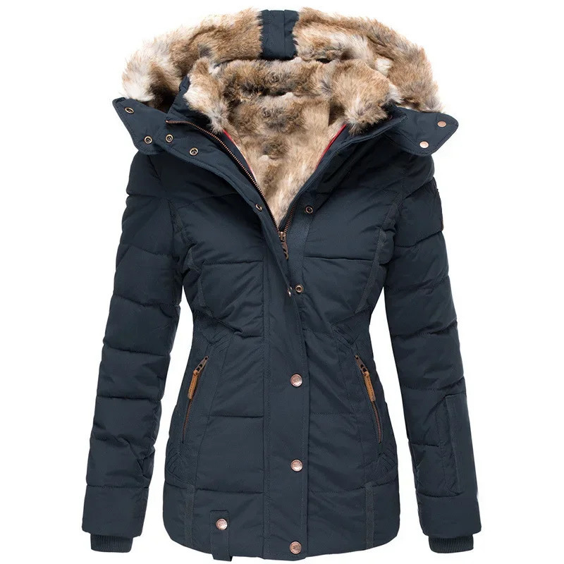 Customized UZZDSS Women Jacket Coat Parkas WWT311501 241018