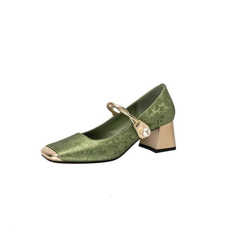 New Chinese Style Baotou Half Slippers For Women To Wear On The Outside Summer Gentle Fairy With A Matching Skirt And Mary Jane Sandals Ddmythur