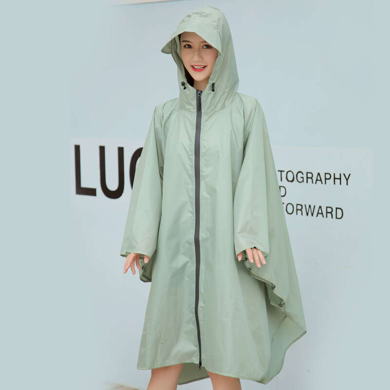 shanshi raincoat men Japanese cape women's long style hiking fashion lightweight cycling Korean raincoat men's backpack