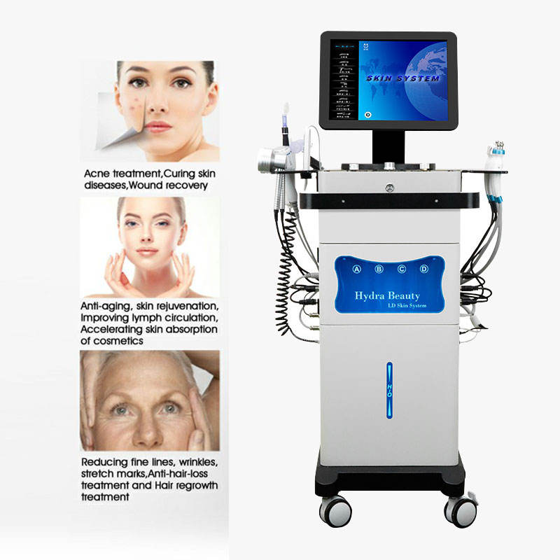 14 IN 1 Beauty Dermabrasion Beautybrasion Beauty Device Microdermabrasion Oxygen Skin Care Deep Cleansing Beauty Dermabrasion Machine