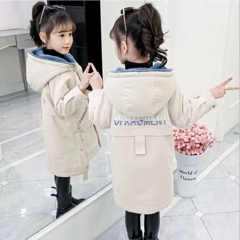 Womens baby jacket outerwear classic thick warm winter and autumn top cotton youth wool childrens clothing M241018