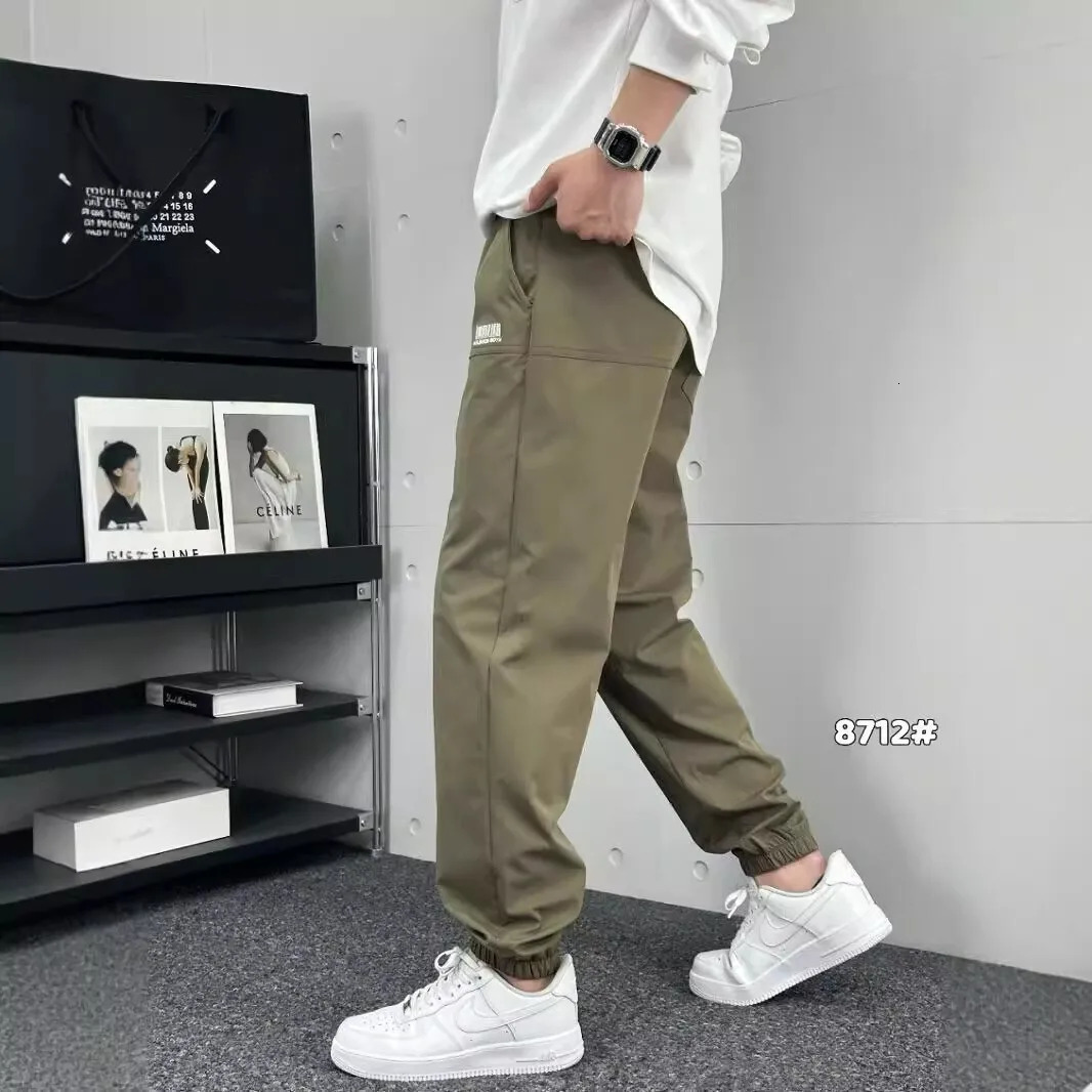 Mens Casual Loose Sports Pants Fitness Gym Running Training Jogging Mountaineering Autumn Trousers For Jogger Clothing 241018