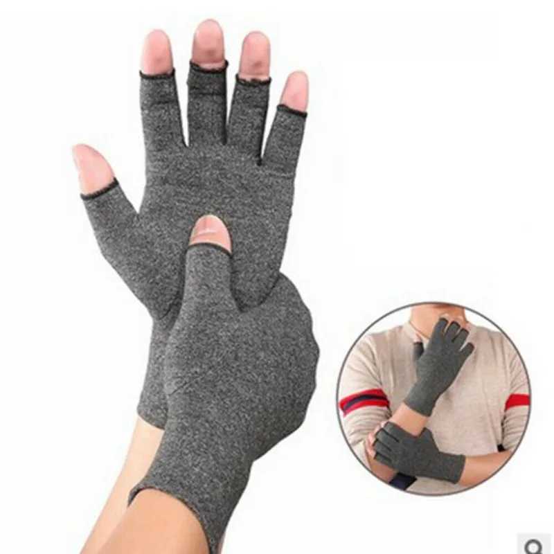 Joint composite gloves anti slip breathable health half finger gloves rehabilitation training pain Raleigh nursing glovesW241018