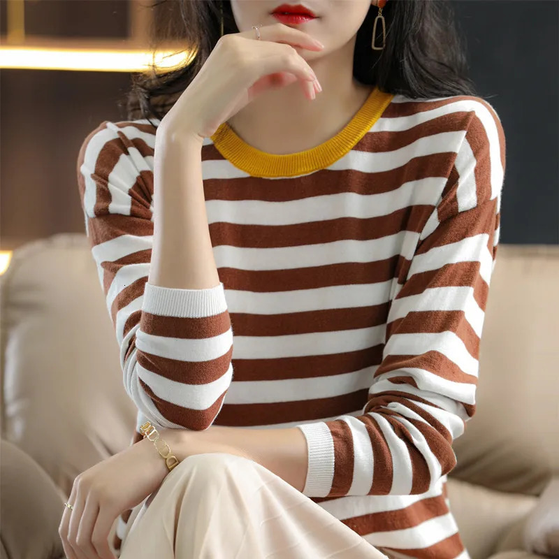 High Quality Cotton Long Sleeve T Shirt Women Basic Tshirts Female Casual Tops Tshirt 241018