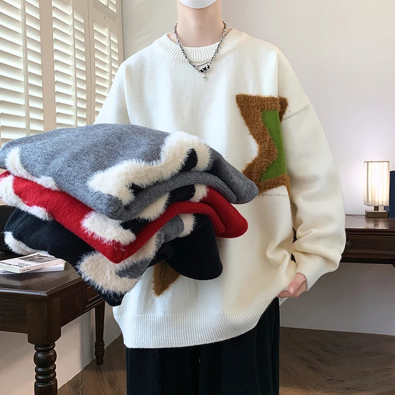 Autumn Winter Fashion Men Sweater Long Sleeve Casual High Quality Cardigan Soft Warm Clothing 241018