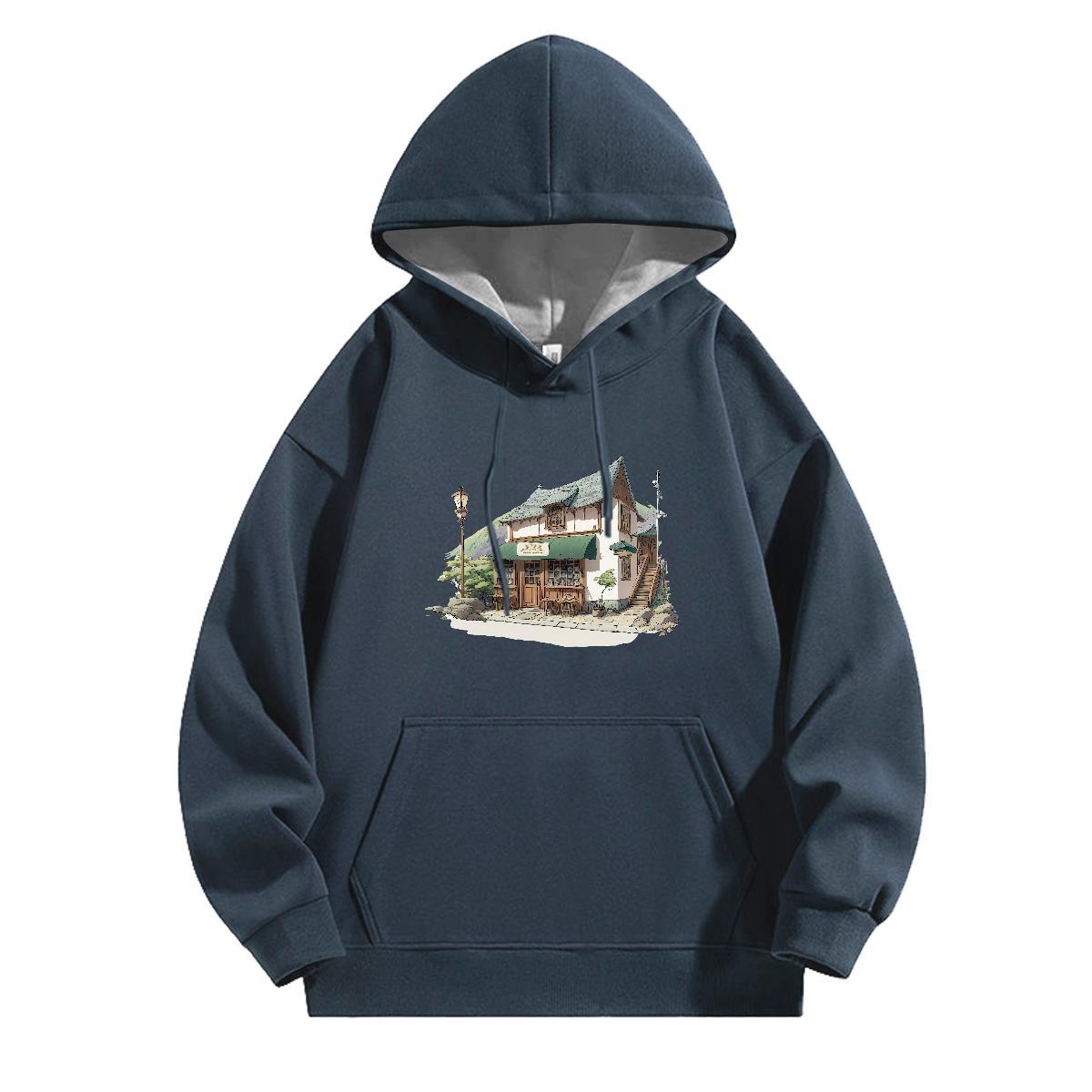 2024 Autumn Winter Men Sweatshirt hoodie Designer Couples Hoodie Cartoon Printing S-3XL Hoody Street wear Hip Hop Hooded Collar Long Sleeve Velvet Thi