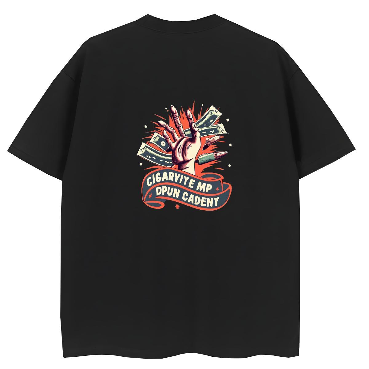 DIY Woman T Shirts 230g 100% Cotton O Neck Short Sleeves Spring Summer skull Couples T Shirts Loose fit DIY Anime Printed Tee Shirt