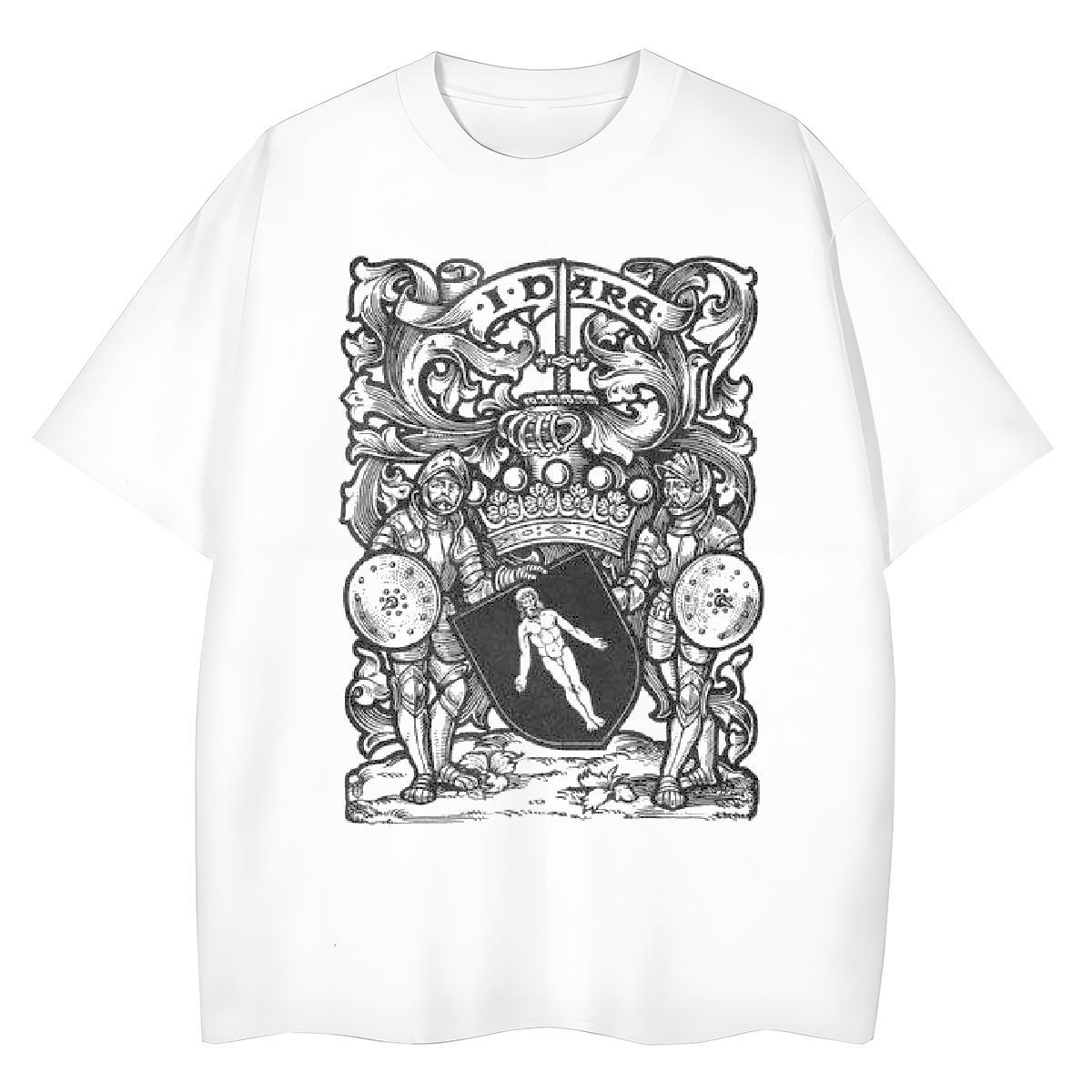 TOP Quality T Shirt For Woman 230g Pure Cotton Comfortable Sports Casual Religion Womens Tshirts Soft Custom Printing Clothes