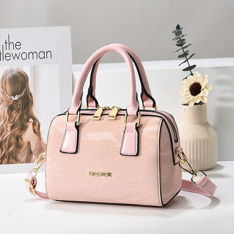 High Quality Soft Leather Shoulder Croosbody Bags For Women Purses And Handbags Designer Ladies Handbag Boston Pillow Bag
