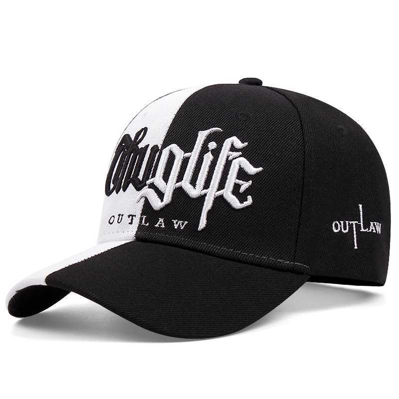 Fashion Kpop Letter Embroidery Baseball Caps For Men Women Summer Breathable Snapback Sport Visor Hats Trucker Cap Male FemaleX241018