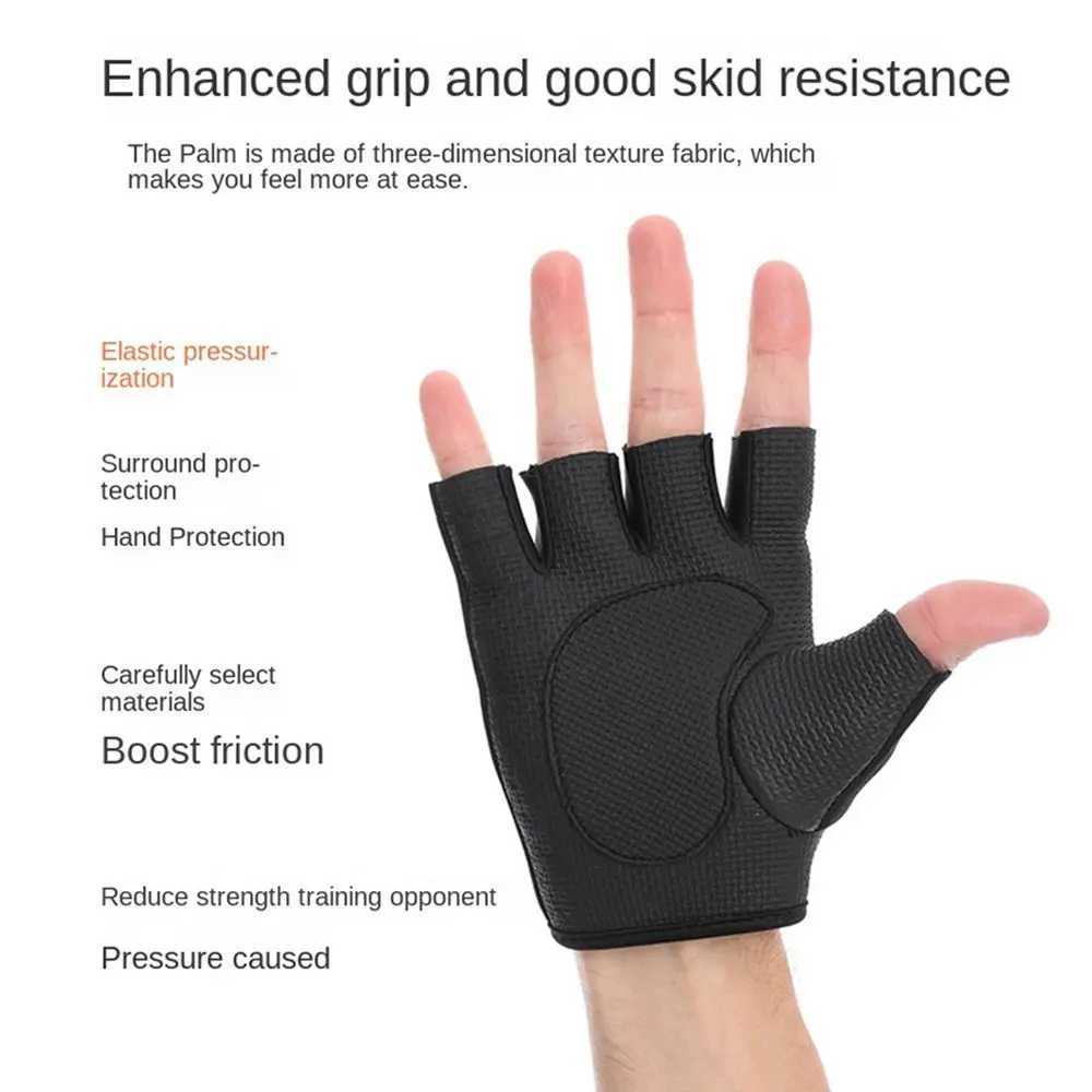 Weight lifting gloves Half finger breathable non slip gel pad fitness training dumbbell gloves Womens fitness glovesW241018