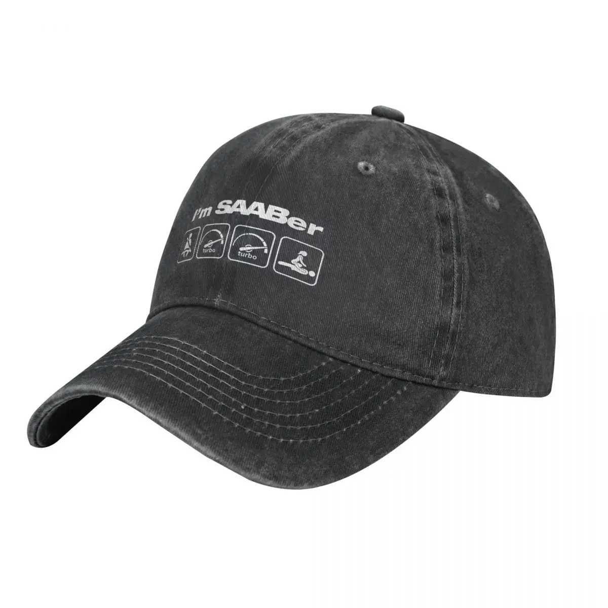 Summer Cap Sun Visor I Am SAABer Hip Hop Caps SAAB Cowboy Hat Peaked HatsX241018