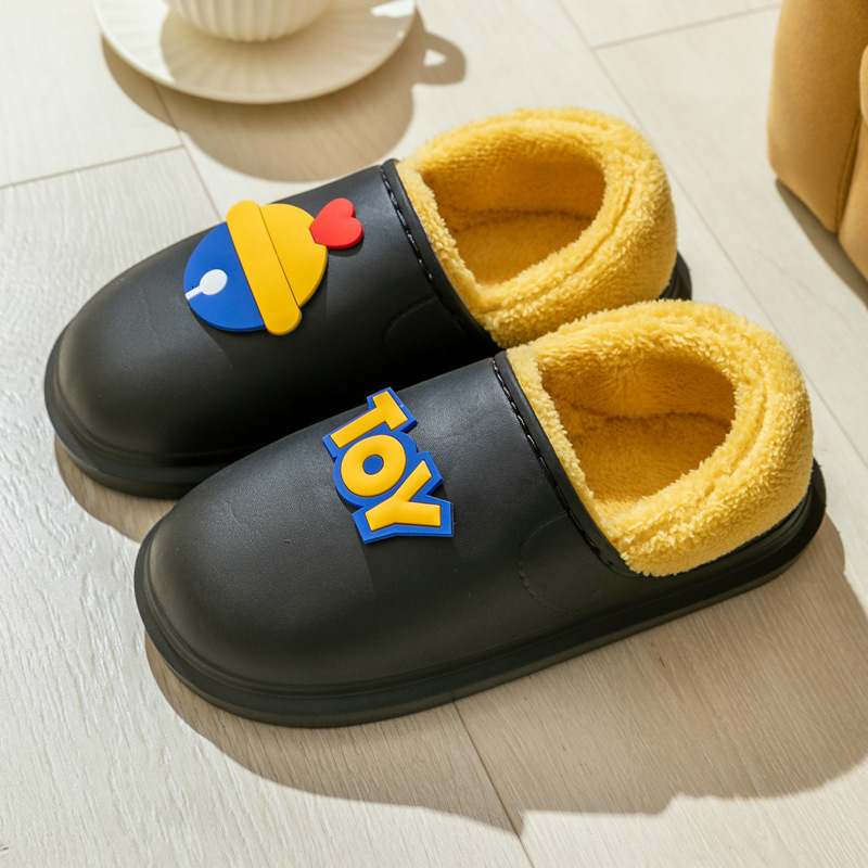 Ddmyshoes Women Couples Indoors Home Waterproof Non Slip And Can Be Worn Externally With Plush Insulation Cotton Slippers For Men In Winter Chinese Br