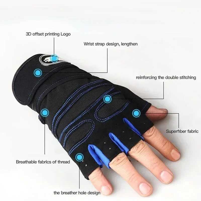 Mens womens knee pads outdoor sports cycling hiking training long knees finger glovesW241018