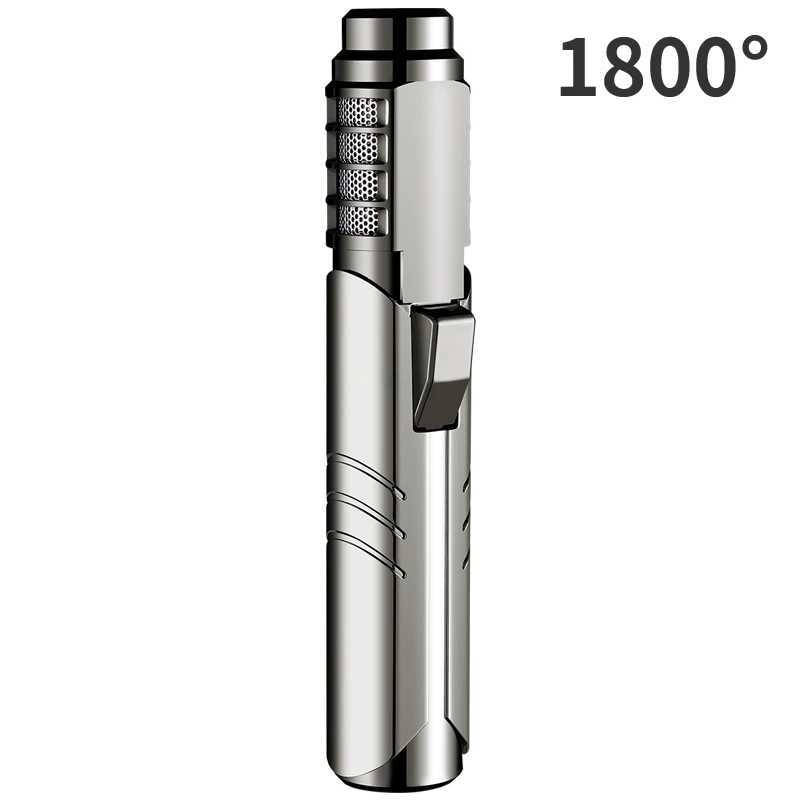Lighters Large spray metal blue flame 1800 C welding gun outdoor camping barbecue ignition tool personalized butane gas lamp T241017 W260202