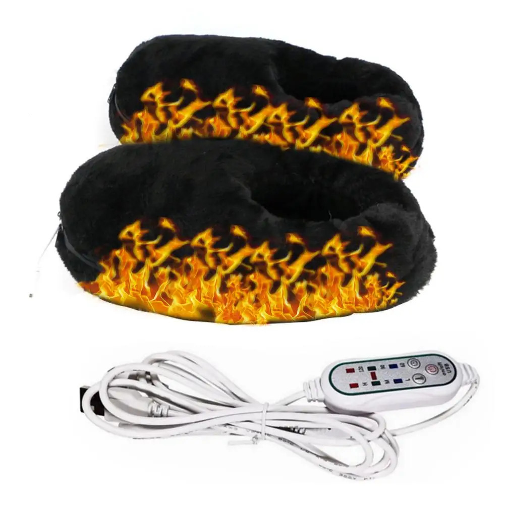 USB foot warmer reliable soft portable winter electric cold shoe warmer home pad heated foot warmer241018bj