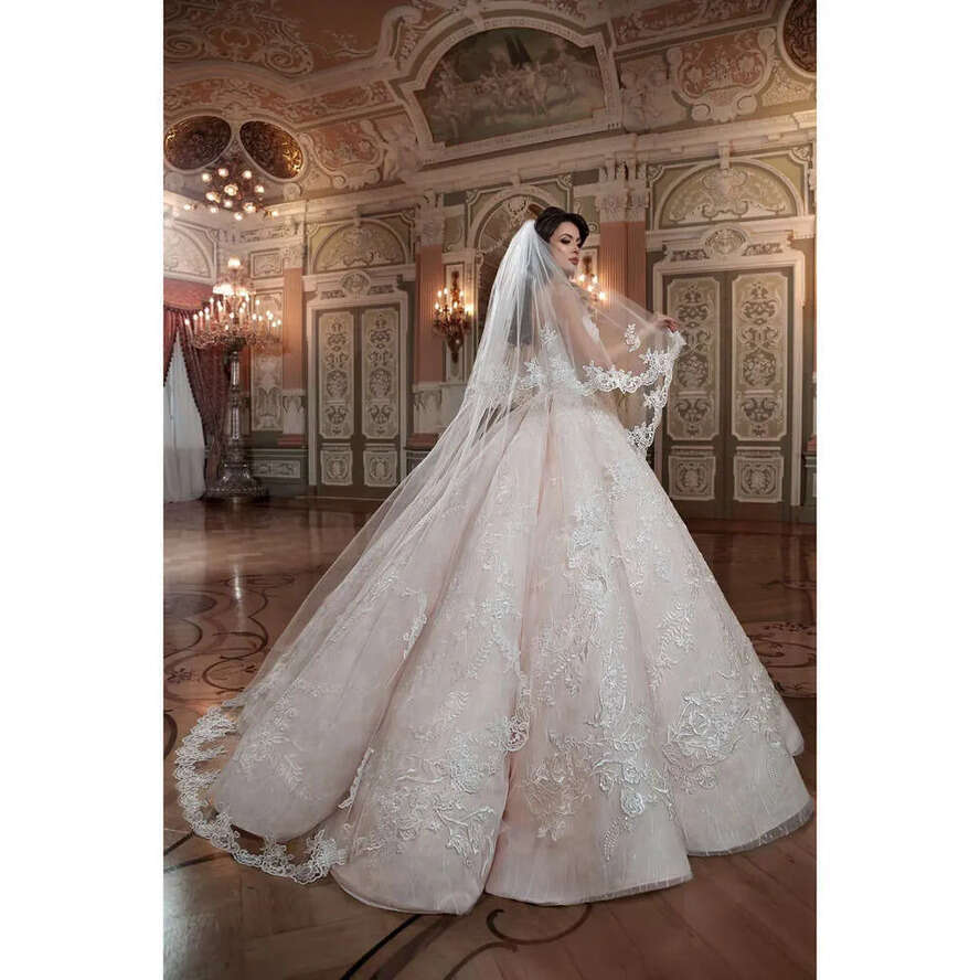 Wedding Pink Blush Queen Dresses Sweetheart Hard Satin Or Length Lace Ball Gown Custom Made Quinceanera Gowns S s