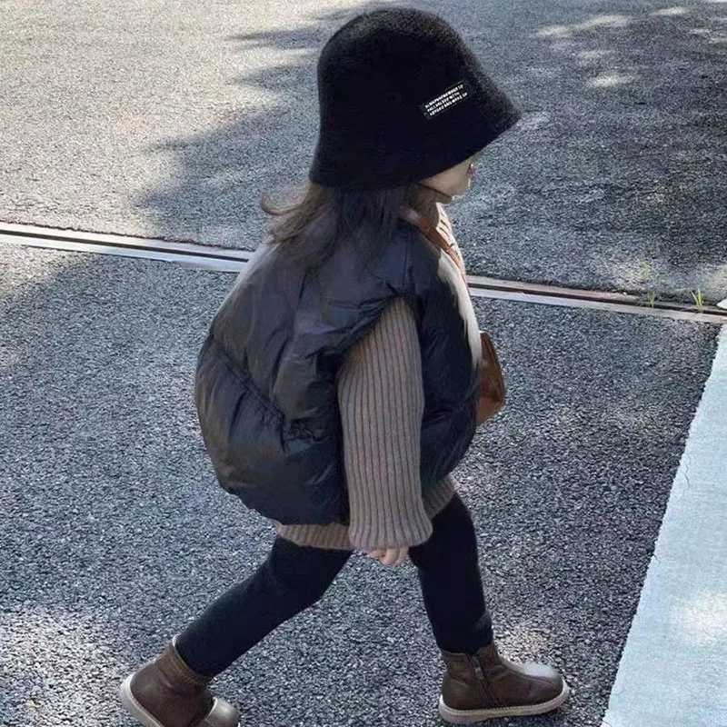 Baby Woolen Bucket Hats Autumn Winter Soft Thicken Warm Basin Caps For Boy Girl Kids Japanese Solid Color Ear Protection Bonnet LX241018