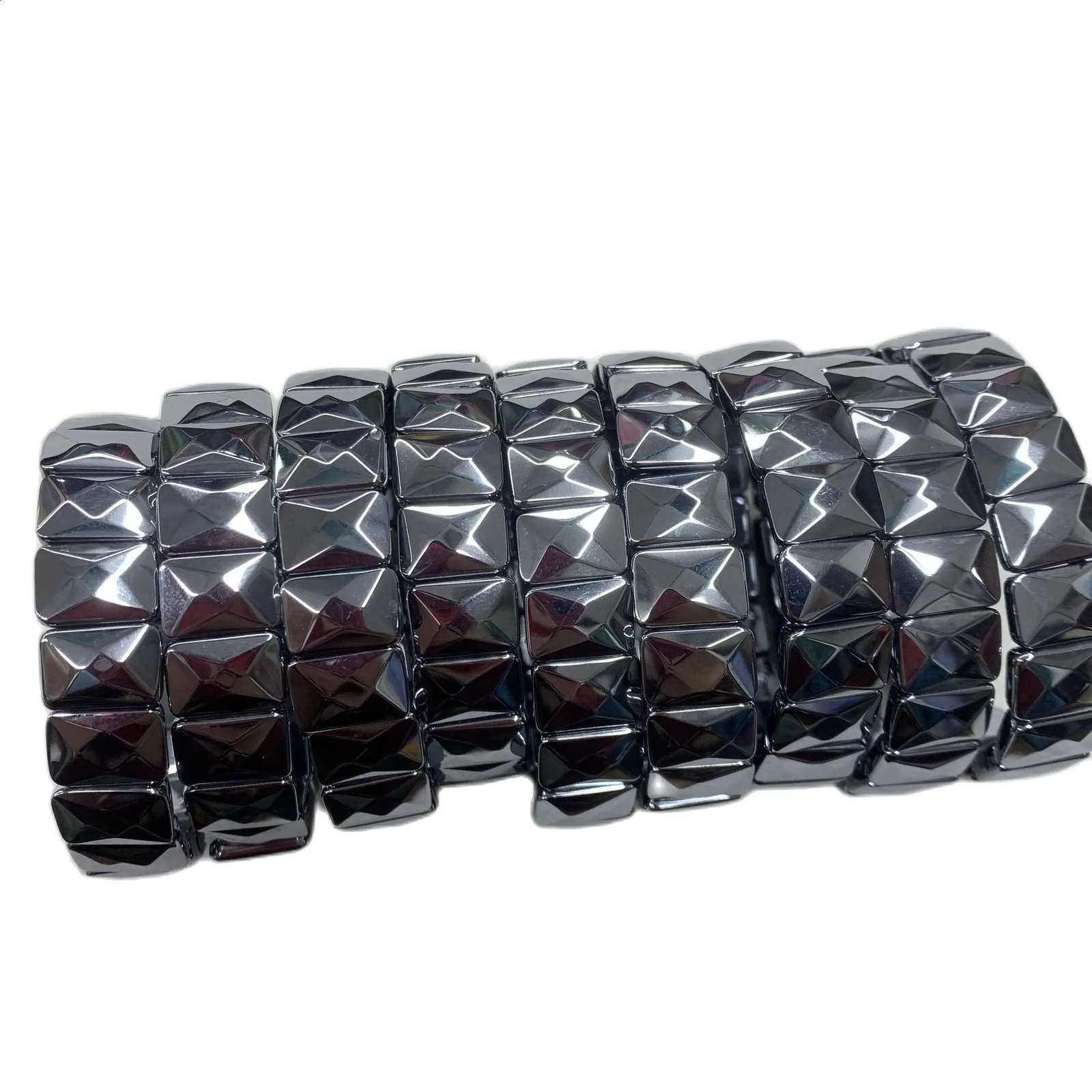 Natural terahertz bead bracelet natural energy stone bracelet Diy fashion energy jewelry bracelet mens wholesale 241017