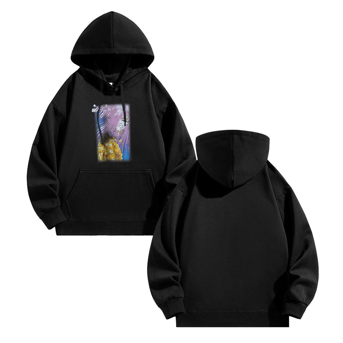 Stylist Men's Hooded Sweatshirt Street Wear Wholesale Hoodie for Man Woman Breathable Soft Custom Cartoon Hoody Thick Plush